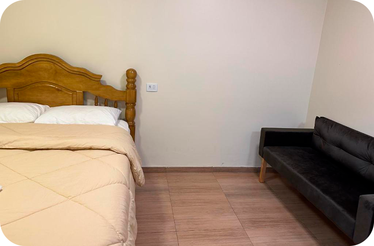 quarto-queen-size Acomodações